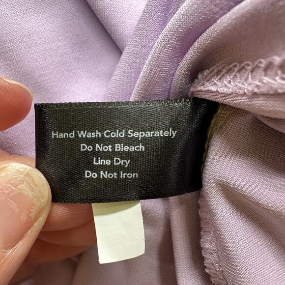 Boston Proper Embellished Strappy Keyhole Top Womens Small Lavender Purple - Picture 5 of 9